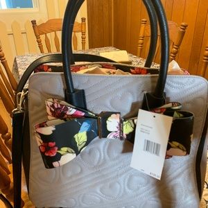 Betsey Johnson Gray Purse